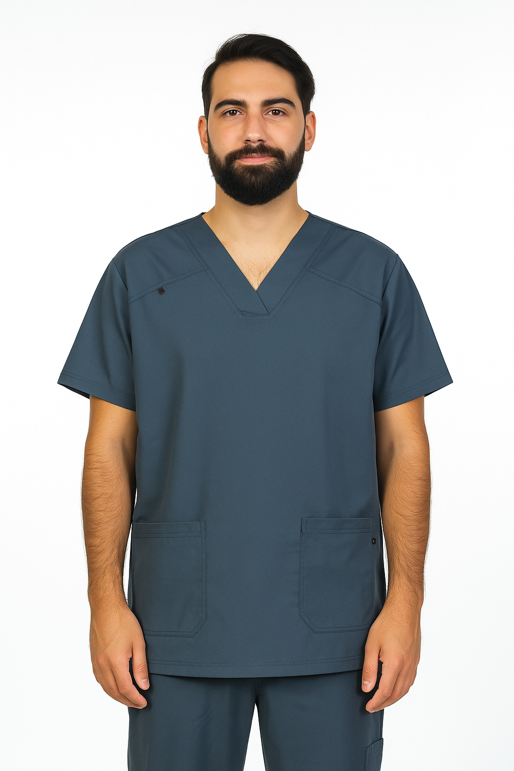 Unisex Medical Scrub Top for Doctors, Nurses & Healthcare