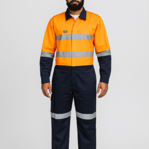 High Visibility Safety Jacket & Pants Set – Reflective Workwear Suit for Men | Industrial Protective Clothing for Construction, Road Work, Oil & Gas, and Warehouse JobsHigh Visibility Safety Jacket & Pants Set – Reflective Workwear Suit for Men | Industrial Protective Clothing for Construction, Road Work, Oil & Gas, and Warehouse Jobs